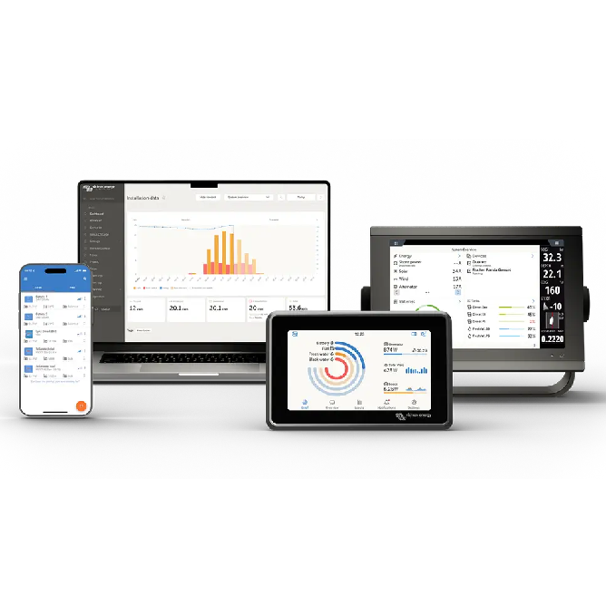 5 kWp OFF GRID KOMPLET monitoring victron energy