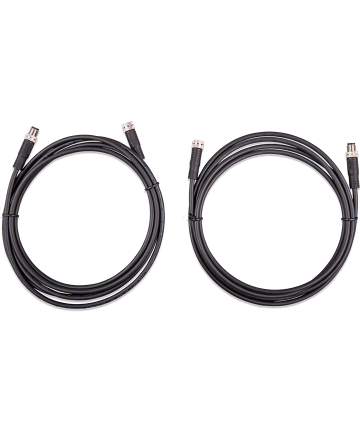 M8 circular connector Male/Female 3 pole cable 2m (bag of 2)