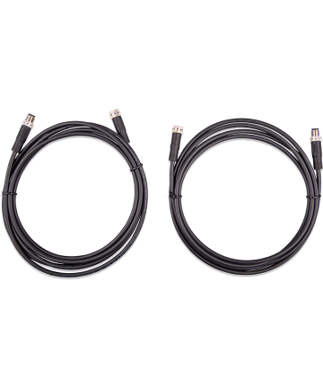 M8 circular connector Male/Female 3 pole cable 1m (bag of 2)