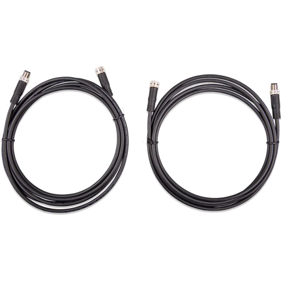 M8 circular connector Male/Female 3 pole cable 3m (bag of 2)