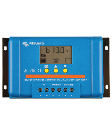 BlueSolar PWM Charge Controller duo-lcd usb
