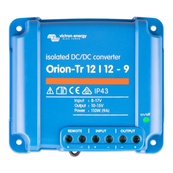 Orion-Tr 12_12-9A (110W) Isolated DC-DC converter