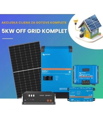 akcijska cijena za 5kW solarni komplet