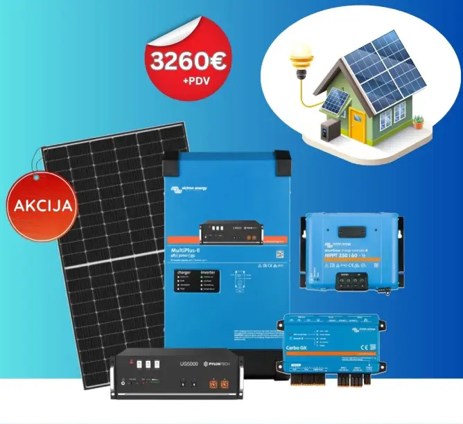 3kw off grid sistem akcija