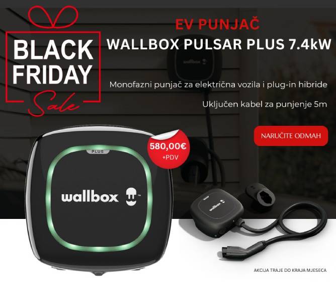 Wallbox punjac Pulsar Plus 7.4kW - Akcija